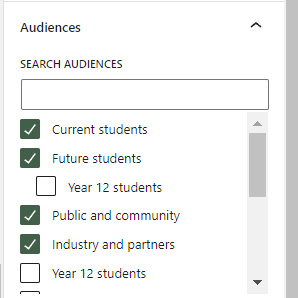 Audiences